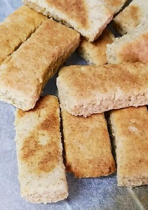 1才から～ゴマきなこの簡単和風クッキー～-レシピのメイン写真