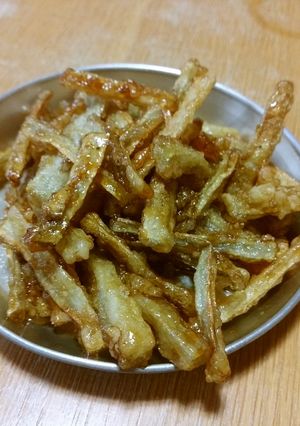 サクサクの食感！ごぼうのから揚げ-レシピのメイン写真