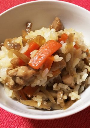 鶏の混ぜ御飯-レシピのメイン写真