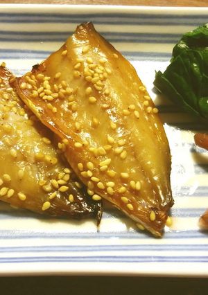 自家製鯵の味醂干し　グランシェフ-レシピのメイン写真