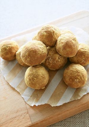 米粉ときな粉のスノーボールクッキー-レシピのメイン写真