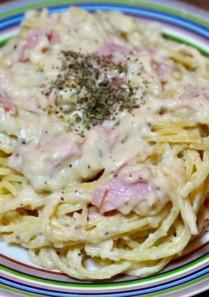 ホワイトソースパスタ-レシピのメイン写真