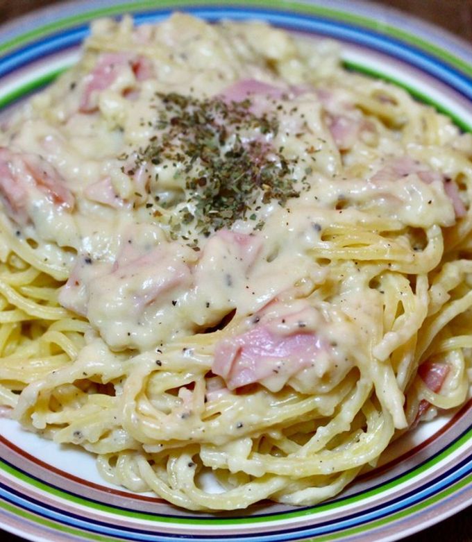 ホワイトソースパスタ-レシピのメイン写真