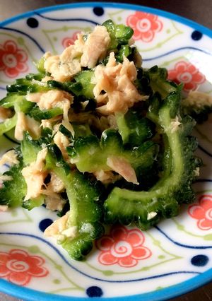 シンプル！簡単美味しいゴーヤのツナ和え-レシピのメイン写真