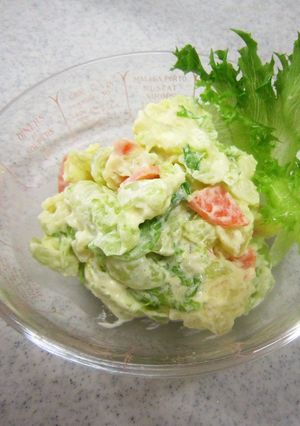 電子で簡単ポテトサラダ-レシピのメイン写真