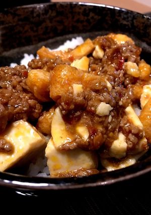 ☆簡単☆焼肉のタレで麻婆豆腐☆-レシピのメイン写真