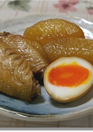 とろーり半熟卵・常備調味料で味付け！-レシピのメイン写真