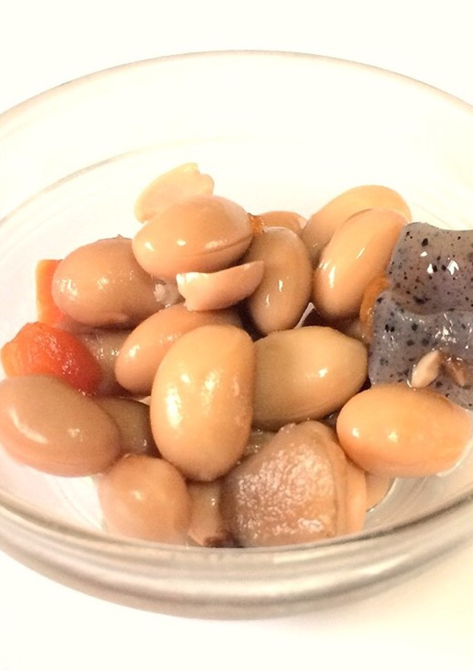 まろやかな甘みとコクの煮豆♡-レシピのメイン写真