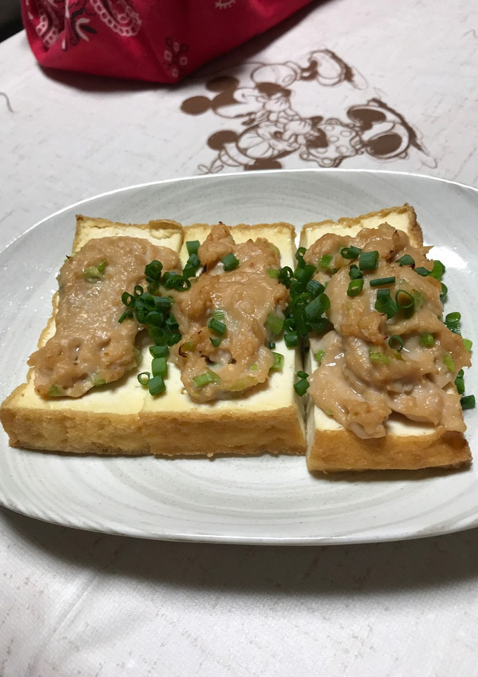 厚揚げの肉味噌焼き-レシピのメイン写真