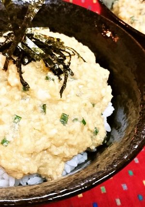 簡単★節約★優しい味【揚げ玉ふわとろ丼】-レシピのメイン写真