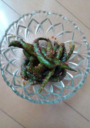 簡単インゲンの甘辛煮-レシピのメイン写真