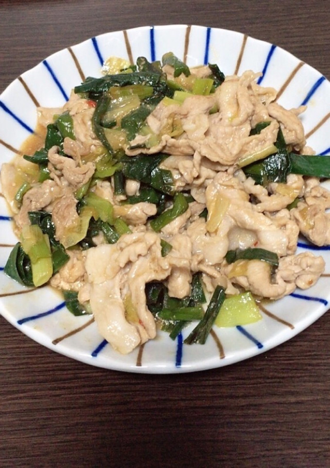 ご飯が進む！豚肉とネギ炒め-レシピのメイン写真