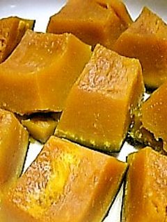★メイプルシロップ♪レンチン南瓜煮★-レシピのメイン写真