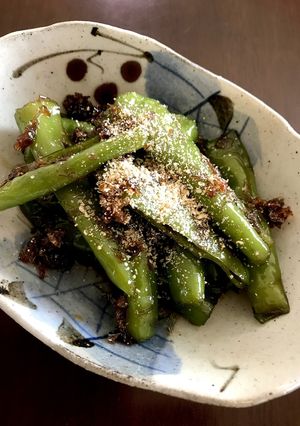 甘長唐辛子のごま油いため-レシピのメイン写真