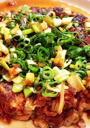 お弁当も☆カリッとモチっと納豆のお焼き-レシピのメイン写真