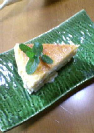洋ナシのベークドチーズケーキ-レシピのメイン写真