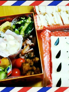 運動会のお弁当 キャラ弁 スヌーピー-レシピのメイン写真