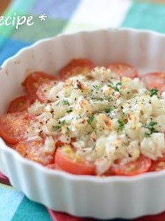ミニトマトのチーズ焼き-レシピのメイン写真
