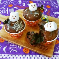 オバケカップケーキ☆ハロウィン