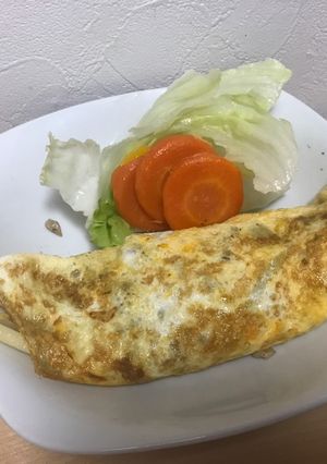しめじでカサ増しポテトオムレツ-レシピのメイン写真