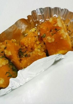 レンジで簡単 カボチャのチーズ和え-レシピのメイン写真