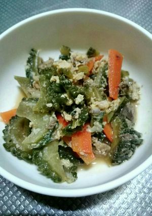 【作り置き】ゴーヤ鯖缶炒め-レシピのメイン写真