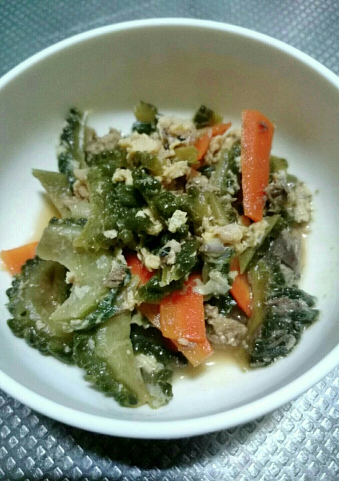 【作り置き】ゴーヤ鯖缶炒め-レシピのメイン写真