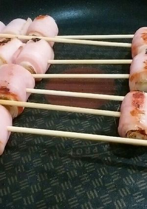 おつまみにも!ネギベーコン巻-レシピのメイン写真