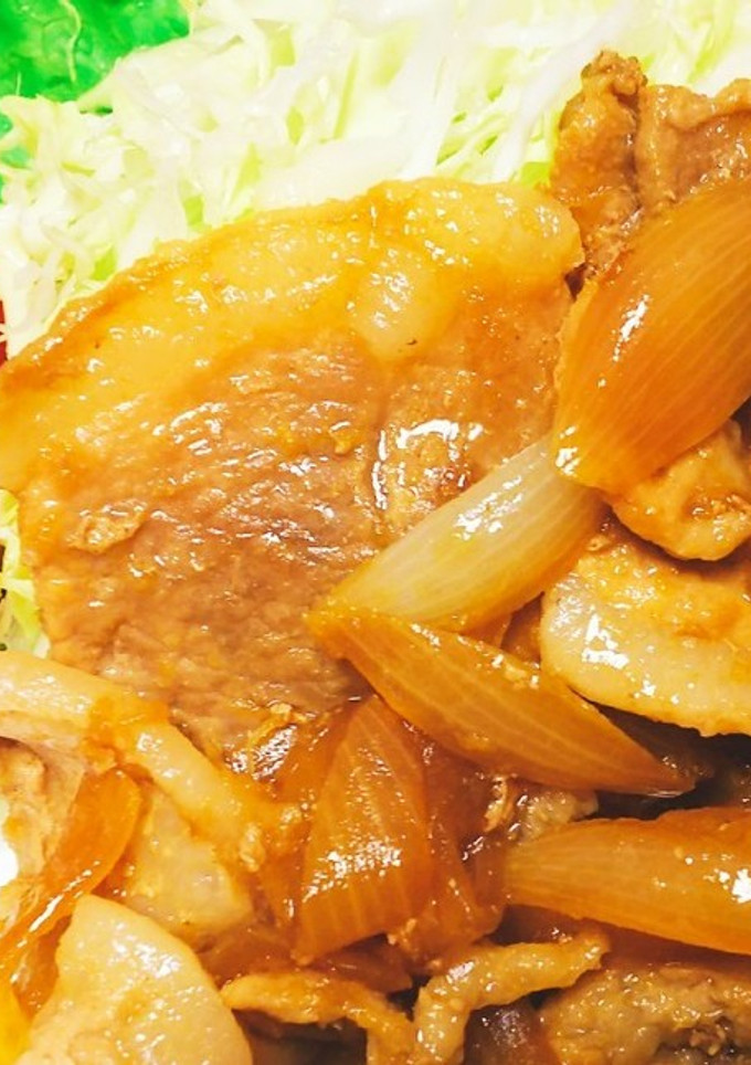 簡単楽々♪豚のしょうが焼き-レシピのメイン写真