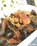 メープルシロップで昆布・シイタケの佃煮♪
