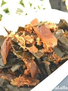 メープルシロップで昆布・シイタケの佃煮♪-レシピのメイン写真