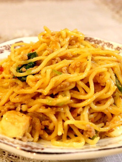 坦々麻婆焼きそば-レシピのメイン写真