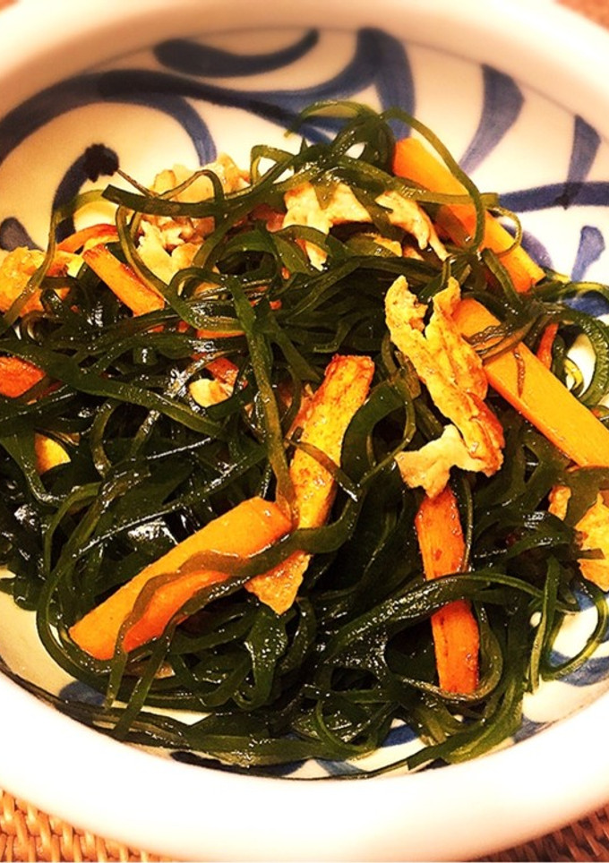 切り昆布の炒め物★麺つゆ＆ごま油で超簡単-レシピのメイン写真
