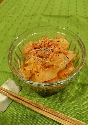 冬瓜とキムチのサラダ-レシピのメイン写真