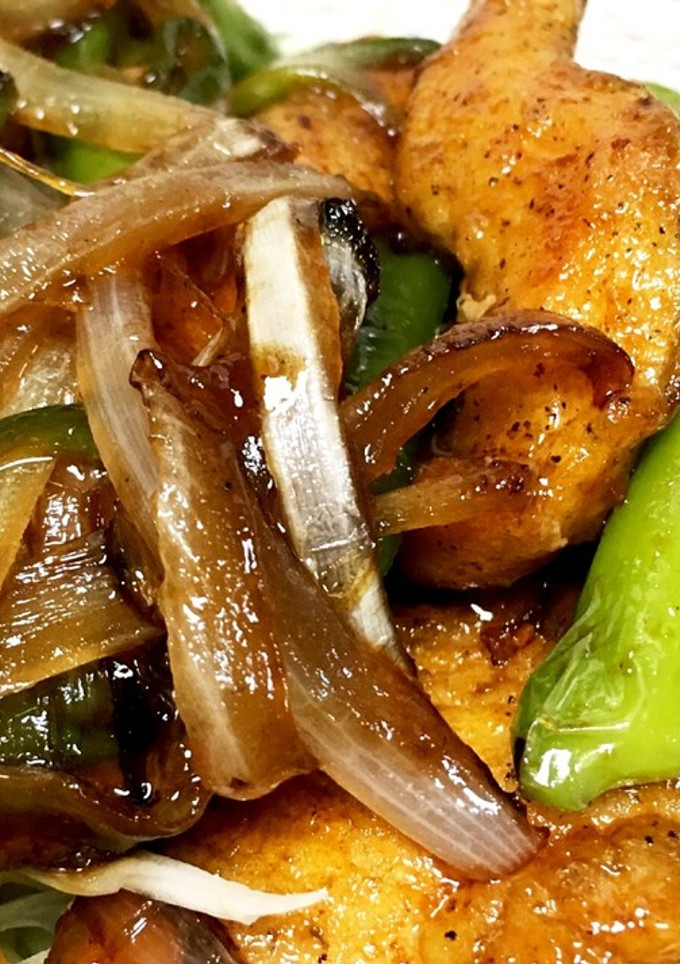 鶏胸肉とししとうの生姜焼き-レシピのメイン写真