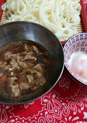 ☆温つけ麺～牛すき風～☆-レシピのメイン写真