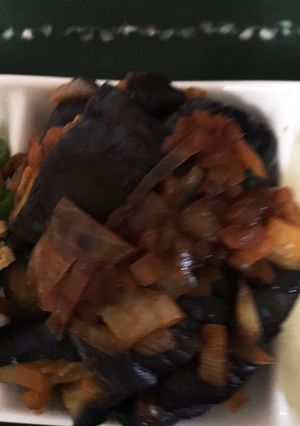 茄子のピリ辛炒め(ケチャップ味)-レシピのメイン写真