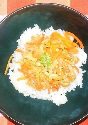 お弁当に！作りおきに！いなりずしふりかけ-レシピのメイン写真