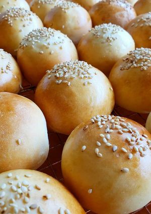 ハンバーガー用のバンズ-レシピのメイン写真
