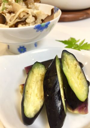 茄子のお漬物-レシピのメイン写真
