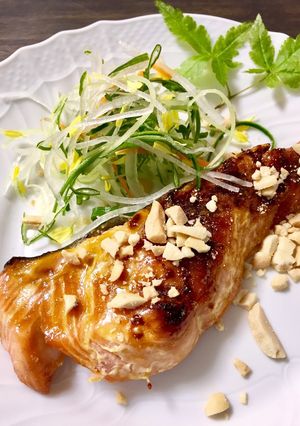 鮭の黄身醤油焼き-レシピのメイン写真