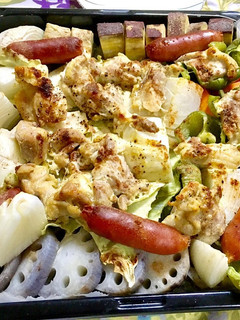 タンドリーチキンのぎゅうぎゅう焼き-レシピのメイン写真