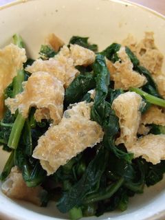 大根の葉と油揚げの炒め煮-レシピのメイン写真