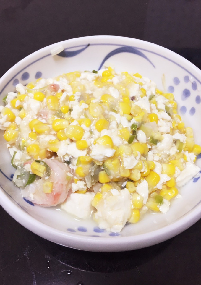 豆腐とエビの中華炒め-レシピのメイン写真