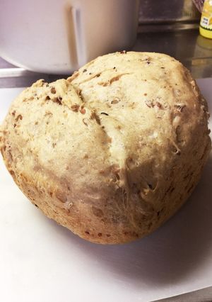 HB もっちり蕎麦の実と雑穀米の食パン-レシピのメイン写真