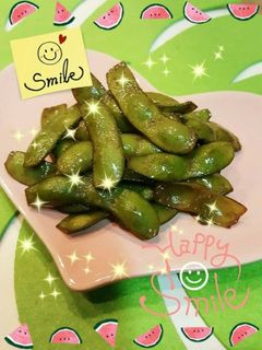 おつまみに!枝豆のバター醤油炒め-レシピのメイン写真