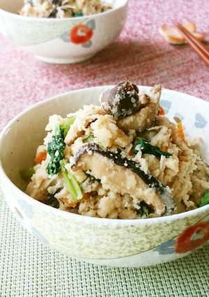 風味豊かな卯の花❀おからの炒り煮❀-レシピのメイン写真