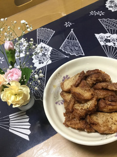 良いお味、お麩唐揚げ(^^)/-レシピのメイン写真