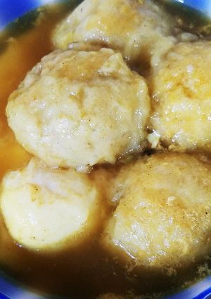 冷凍たこ焼きのふわふわカレースープ-レシピのメイン写真