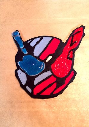 デコチョコ〜仮面ライダービルド〜-レシピのメイン写真